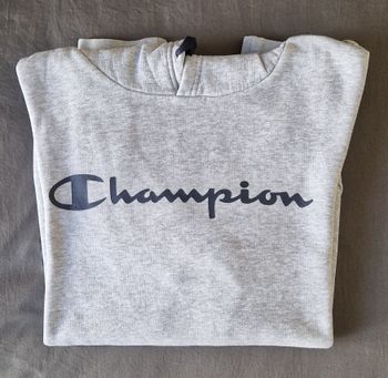 Sweat à capuche Champion - T. L - Lavé mais neuf