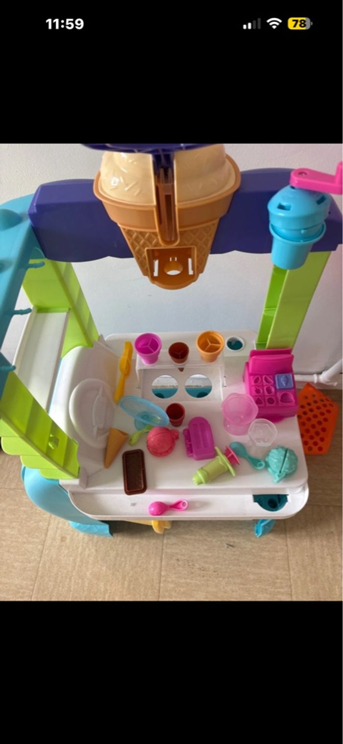 Camion de glace Play doh - photo numéro 2