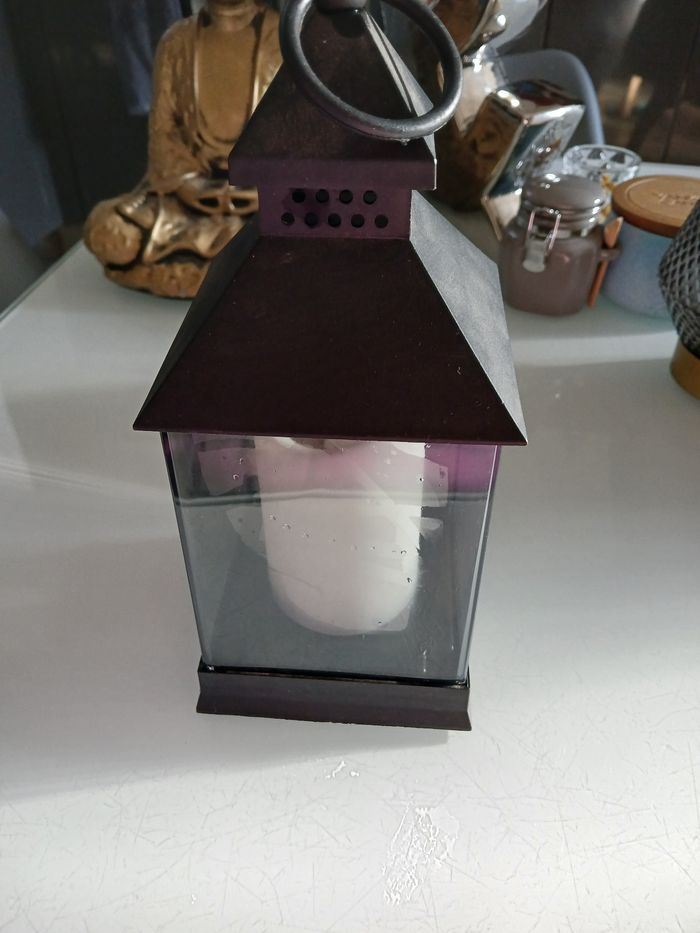 LANTERNE LUMINEUSE NOIRE - photo numéro 4