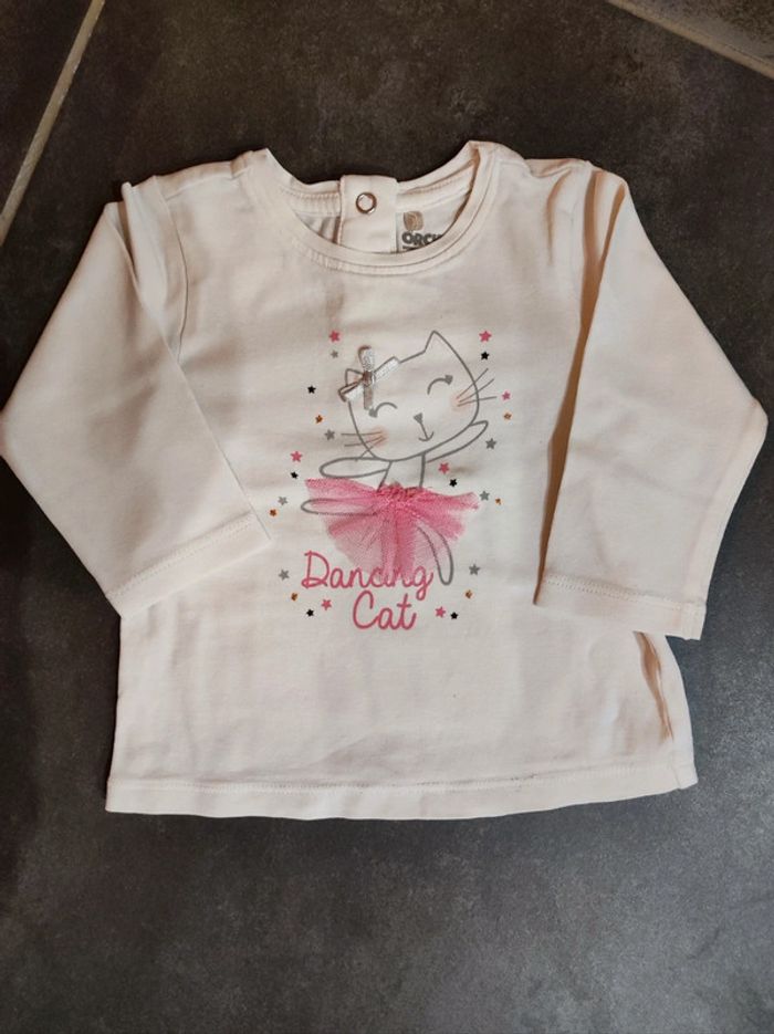 Tee shirt manches longues 6 mois