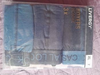 Lot de 3 boxers, marque Livergy, taille XL