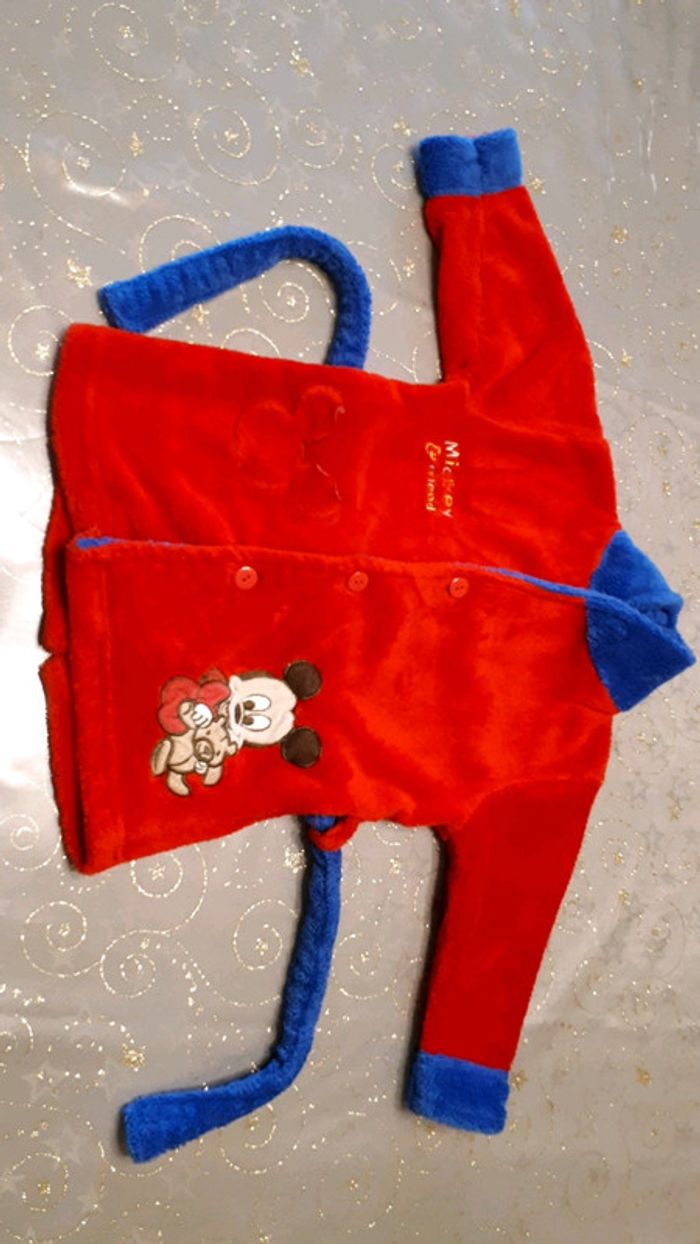 Peignoir bébé Mickey - photo numéro 2