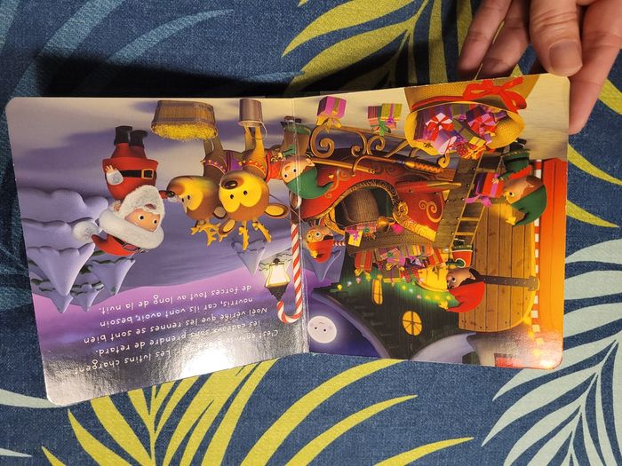 Livre p'tit garçon le traîneau de Noël - photo numéro 9