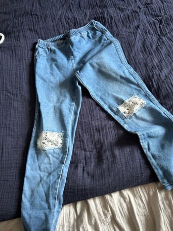 Jegging dentelle
