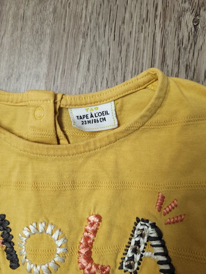 robe jaune "hola" 24 mois - photo numéro 3