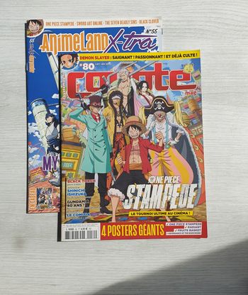 Lot de 2 magazines