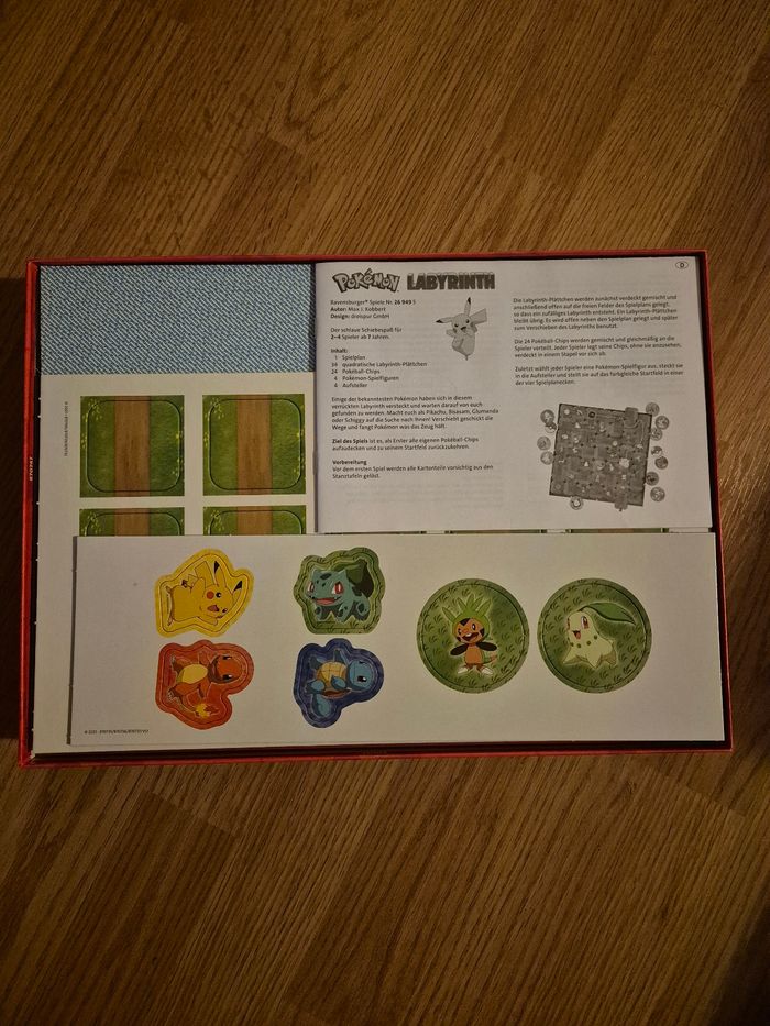 Jeu de société Labyrinthe pokemon NEUF - photo numéro 2