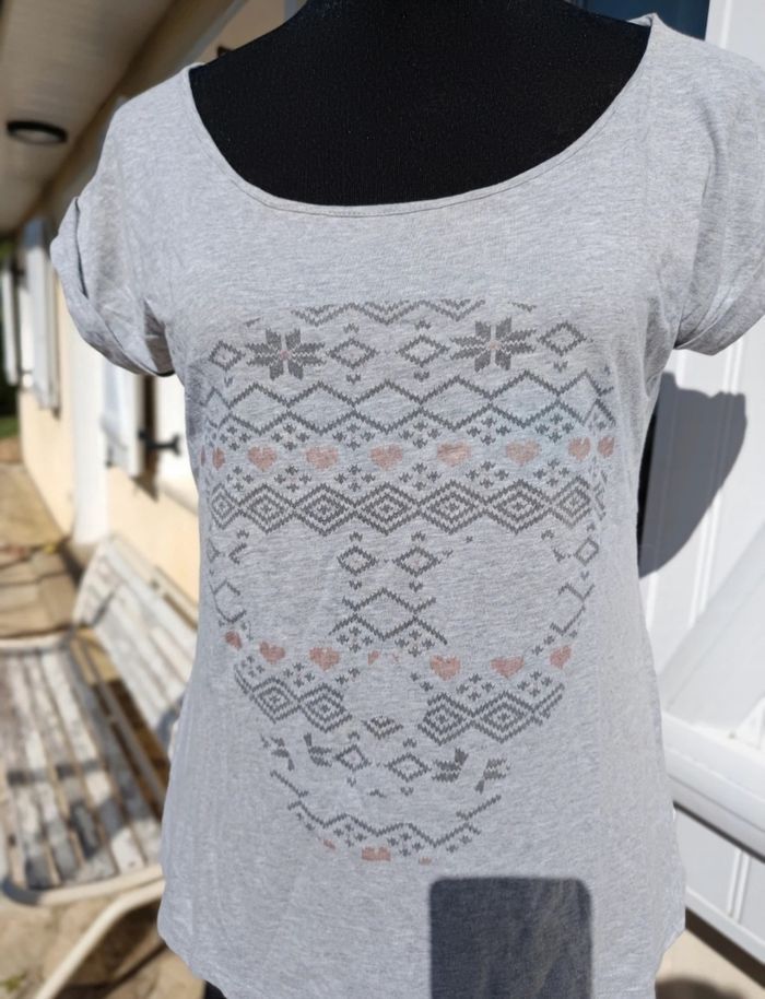 Tee-shirt gris