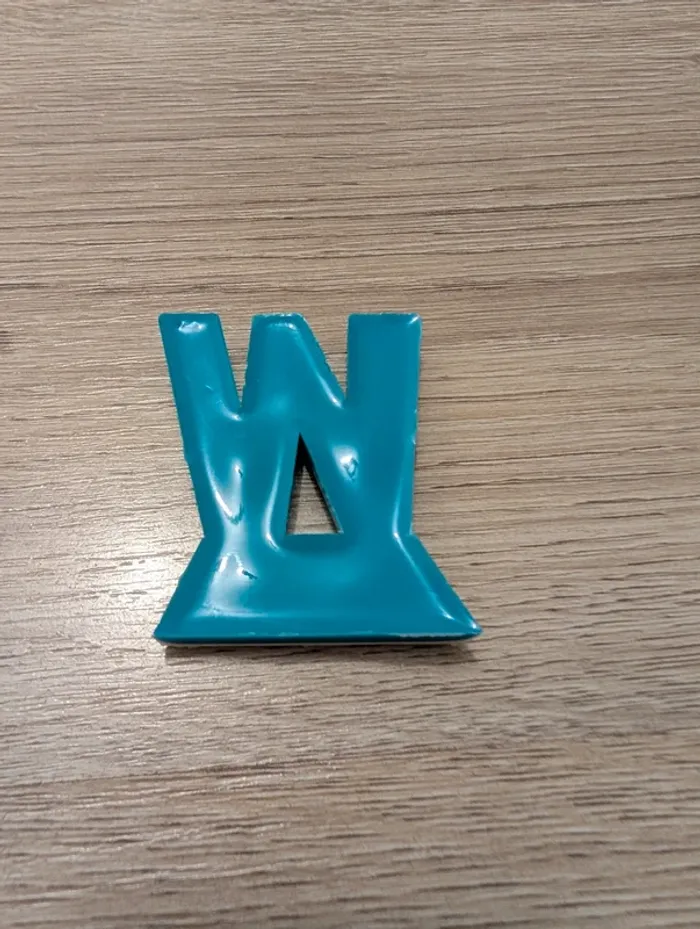 Lettre w de l' alphabet des alphas édition recrealire - photo numéro 2