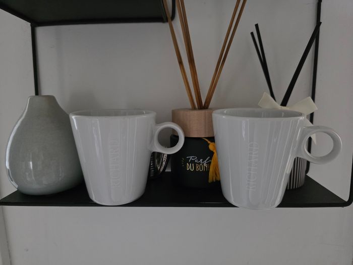 2 tasses à café Richard neuf - photo numéro 2