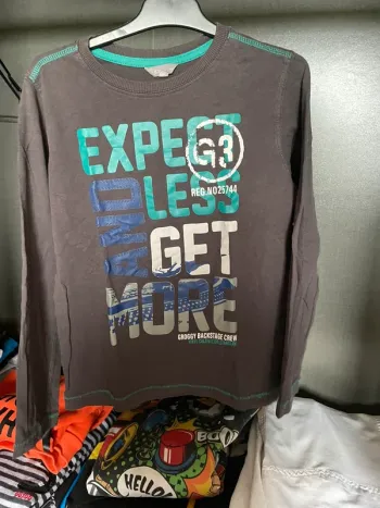 Teeshirt manches longues 10 ans