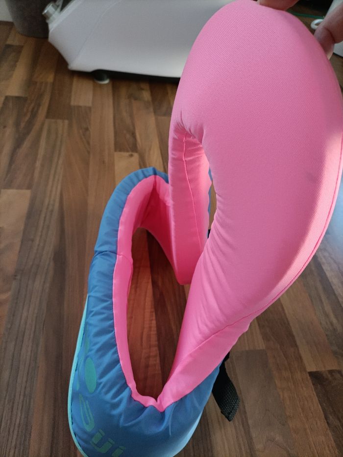 Gilet flottaison piscine rose et bleu Nabaiji 25-35 kg - photo numéro 6