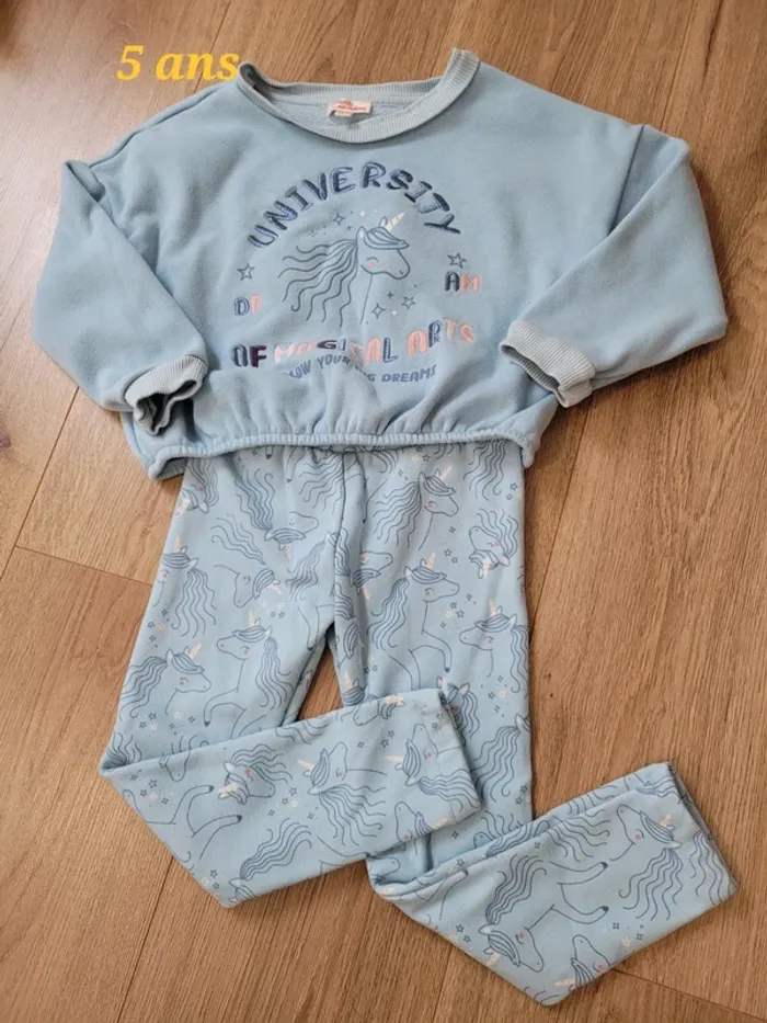 Pyjama licorne dpam chaud