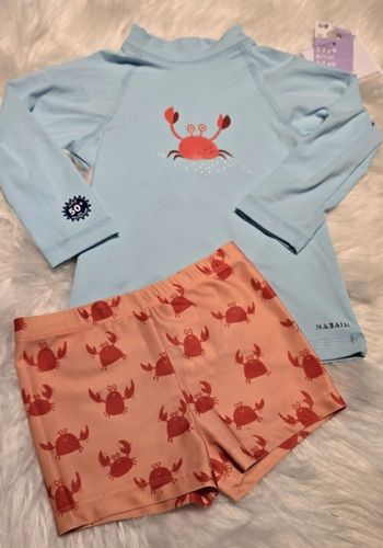 Neufs (non portés)💙😍🤩 maillot uv et short de bain 3 ans garçon 💙😍🤩