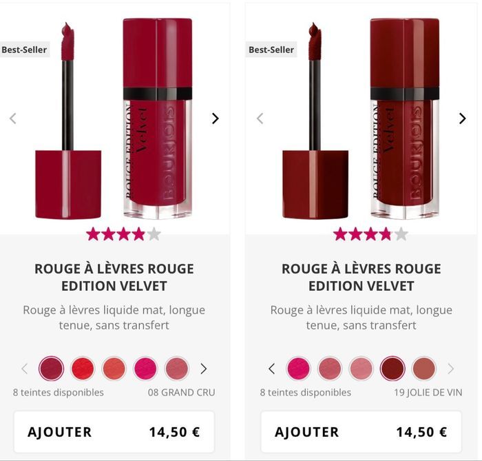 Lot de 2 Rouge à lèvre Bourjois Glitter Édition - Valeur Unitaire 14,50€ - photo numéro 4