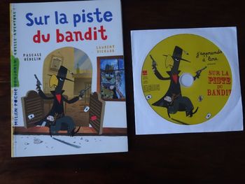Livre CP – CE1 MILAN Benjamin - Sur la piste du bandit + histoire en CD