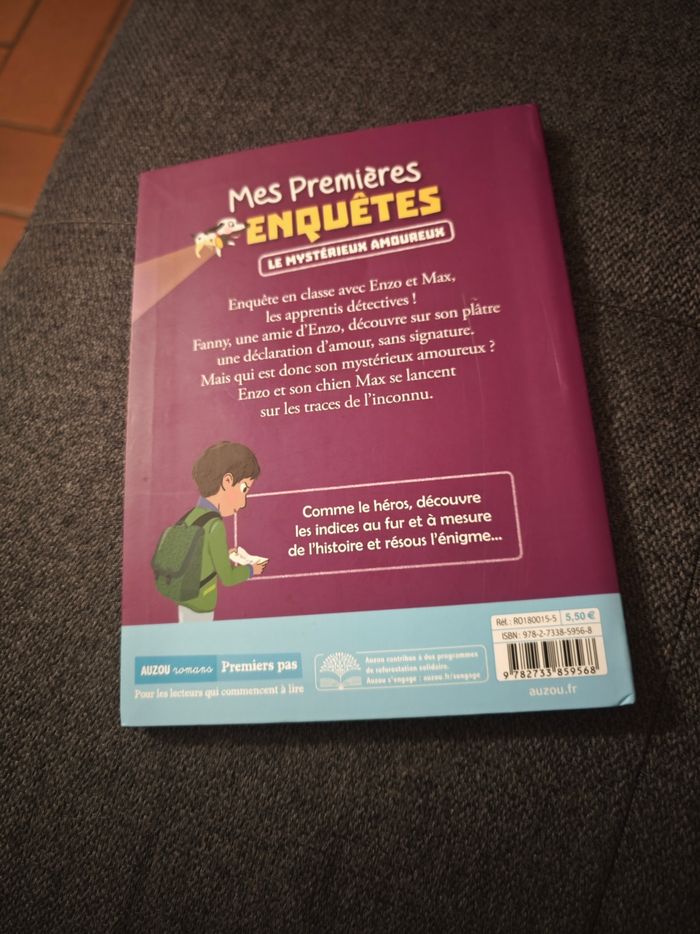 Mes premières enquêtes "Le mystérieux amoureux" - photo numéro 2