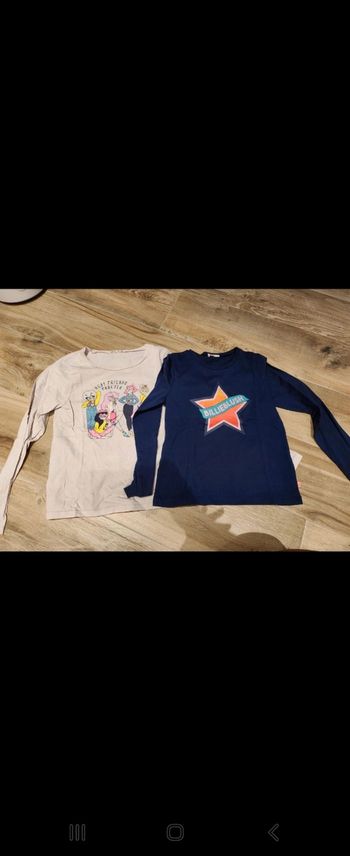 2 Tee-shirt manche longue billieblush