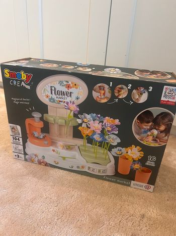 Marché aux fleurs enfant 