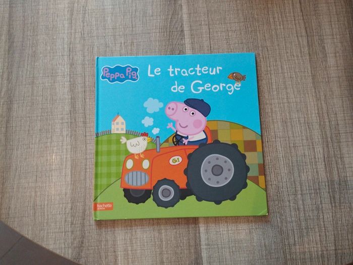 Livre Peppa Pig "Le tracteur de George"