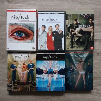 Lot de 6 coffrets Nip Tuck l'intégrale de la série