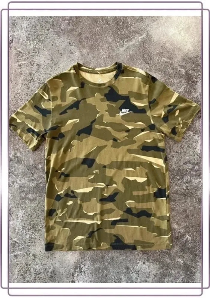 T shirt militaire homme Nike taille M Men military Militär-T-Shirt Herren Maglietta militare uomo