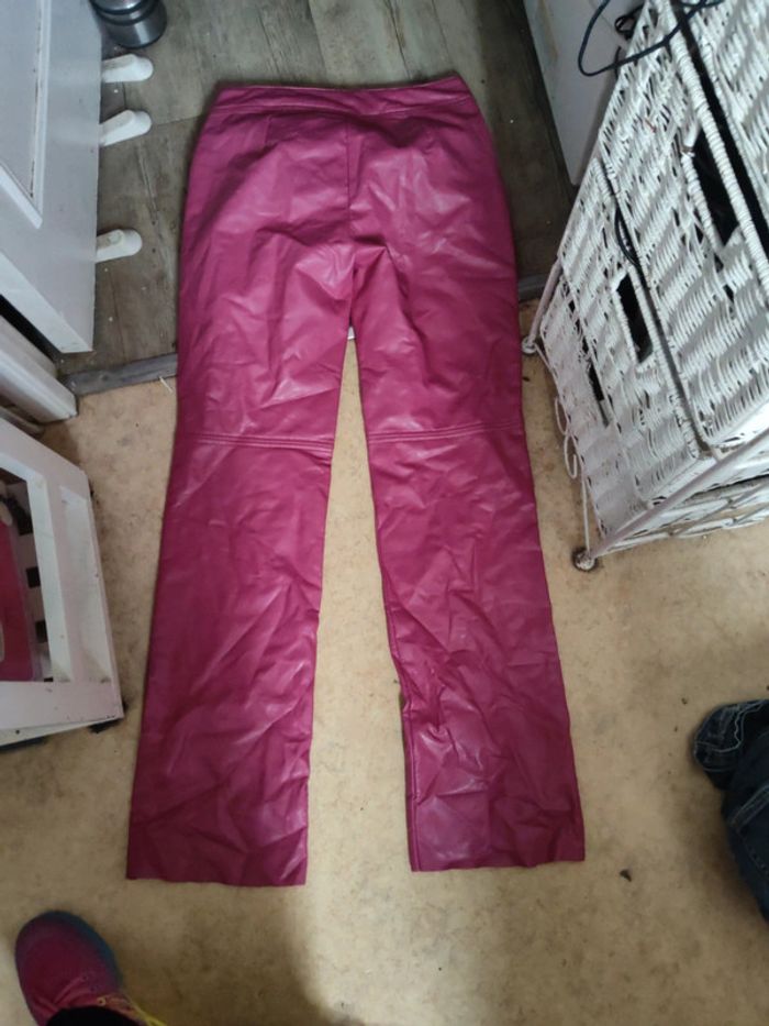 Pantalon imitation cuir 36 - photo numéro 3