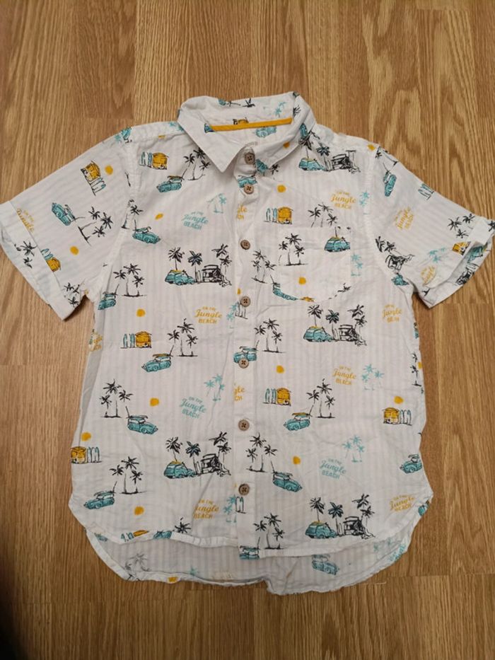 Chemise manches courtes 6 ans