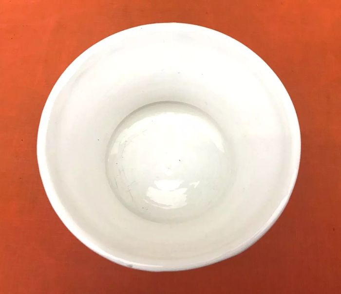 Cache-pot / Pot décoratif Céramique décor floral et de papillon - photo numéro 4