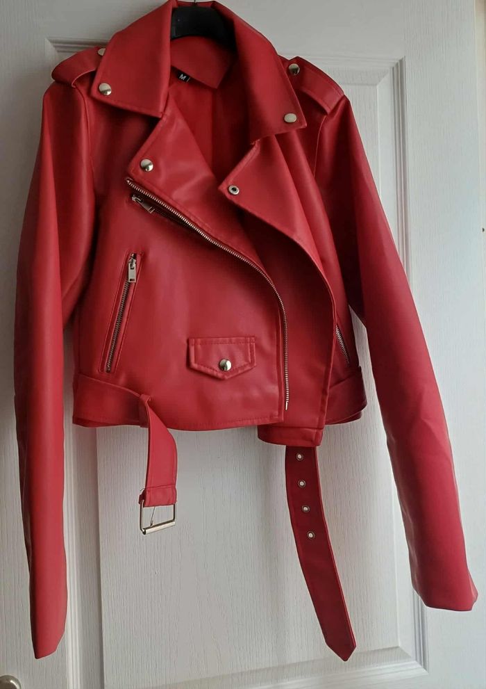 Veste simili cuir