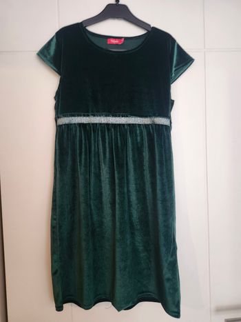 Robe verte Tissaia