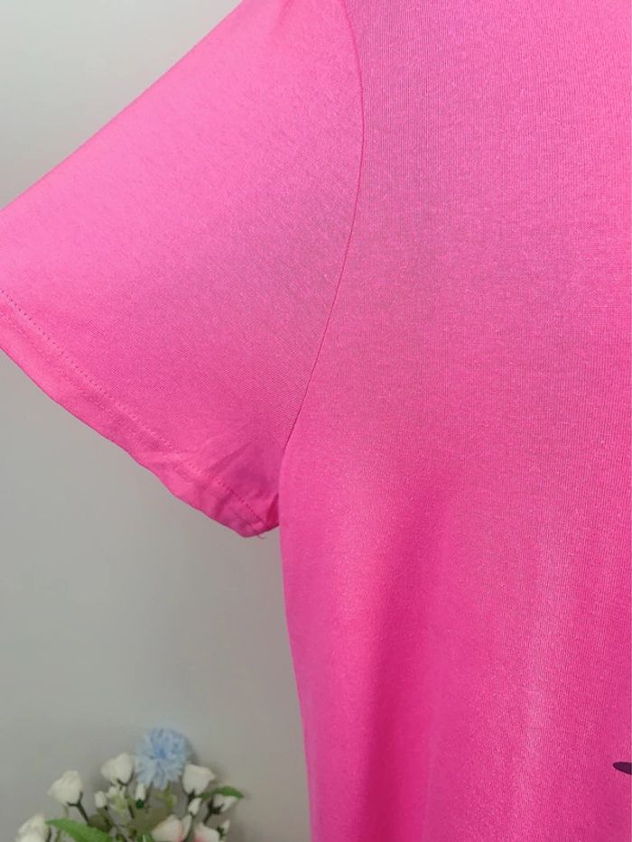 Top T-shirt Oversize Cute Kawaii Barbie Pink Sanrio Hello Kitty Cosplay Lolita - photo numéro 8