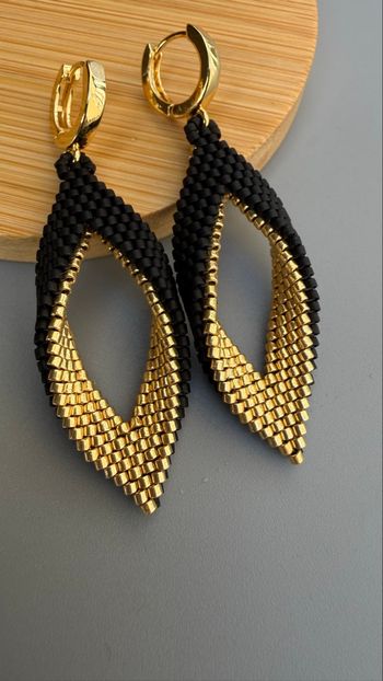 Boucles d’oreilles en perles Miyuki 