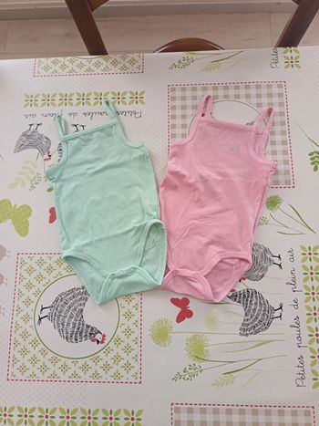 Bodies bretelles Orchestra taille 3 mois