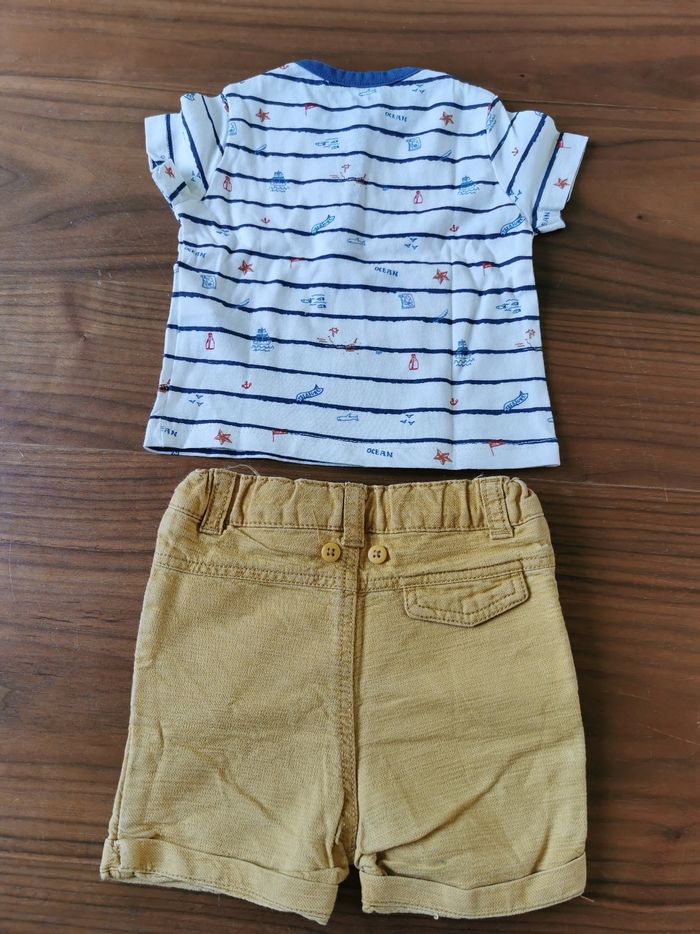 Short tee shirt 6 mois été garçon - photo numéro 6