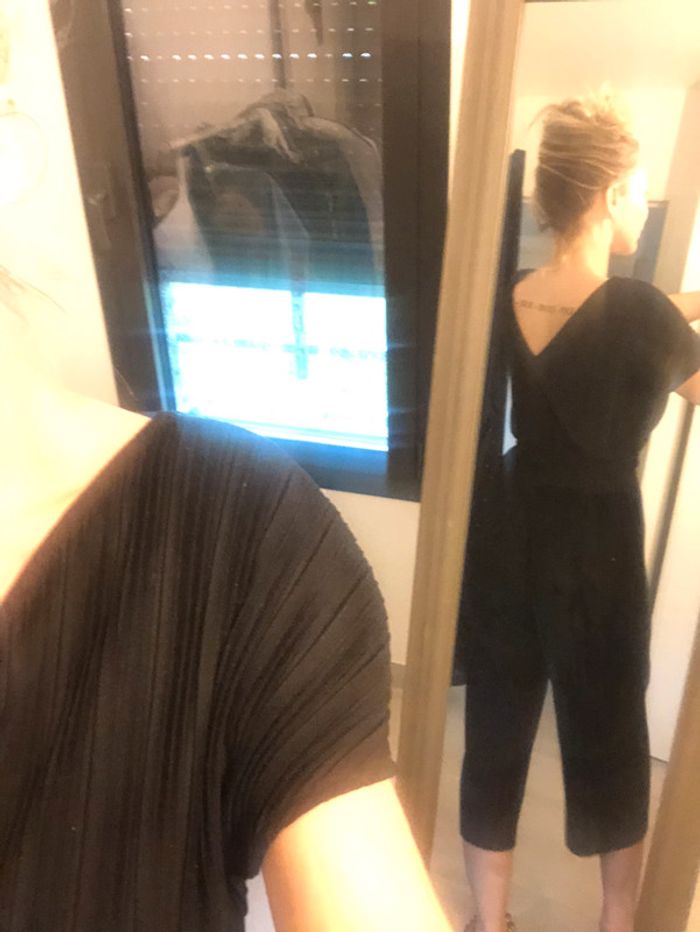 Combinaison fluide casuale noir bershka - photo numéro 5