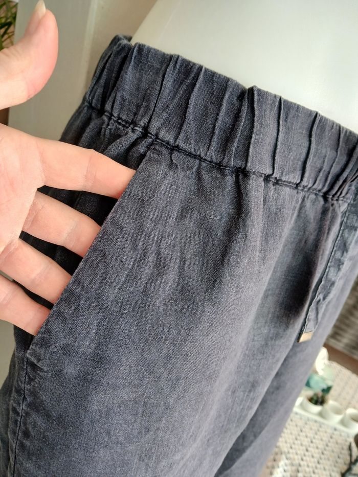 Pantalon en lin T40. - photo numéro 3
