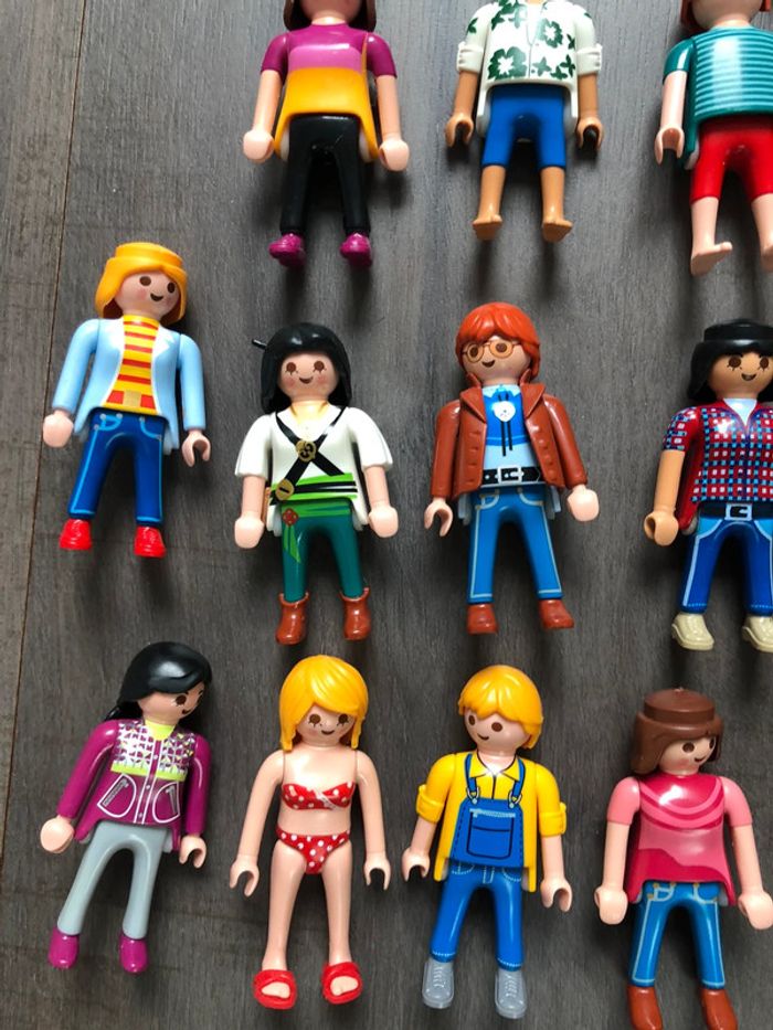 Lot de 34 personnages playmobil - photo numéro 7