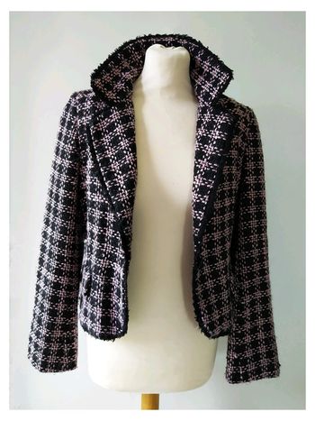 Blazer veste de tailleur laine douce