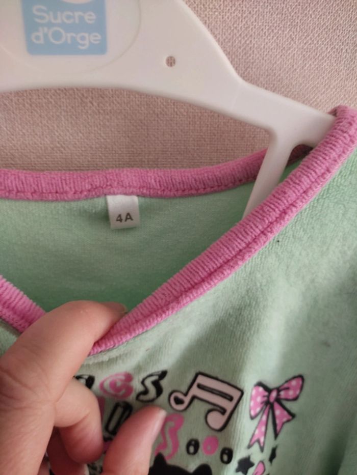 Pyjama 2 pièces 4 ans - photo numéro 2