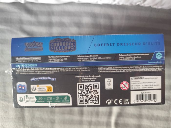 ETB cartes Pokémon Couronne Stellaire EV7 coffret boosters - photo numéro 6