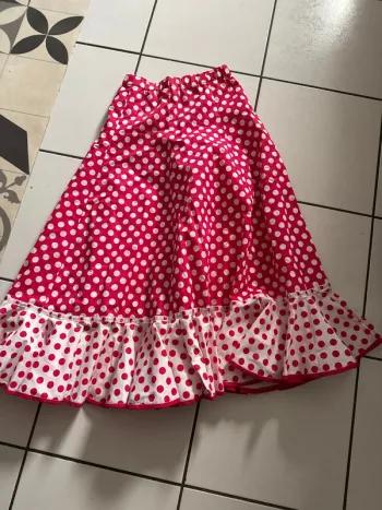 Jupe flamenco espagnole déguisement carnaval mardi gras costume