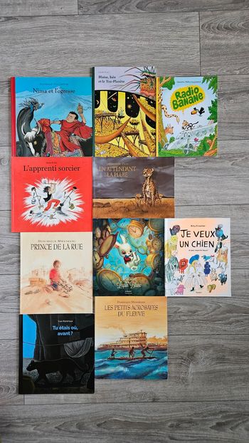 Lot 10 livres L'école des loisirs en 7-9 ans 