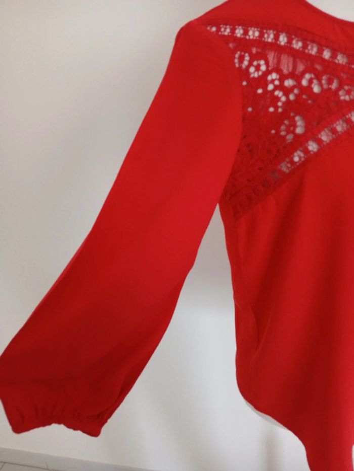 Claudie Pierlot- boule rouge taille 36 - photo numéro 5