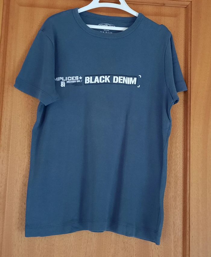T.shirt bleu Complices 12 ans