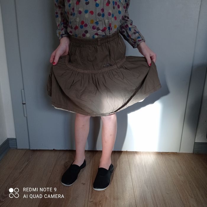 Jupe kaki Confetti