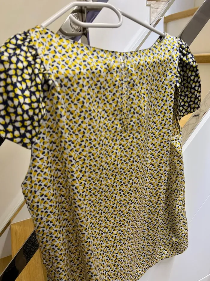 Blouse satin mancherons - photo numéro 4