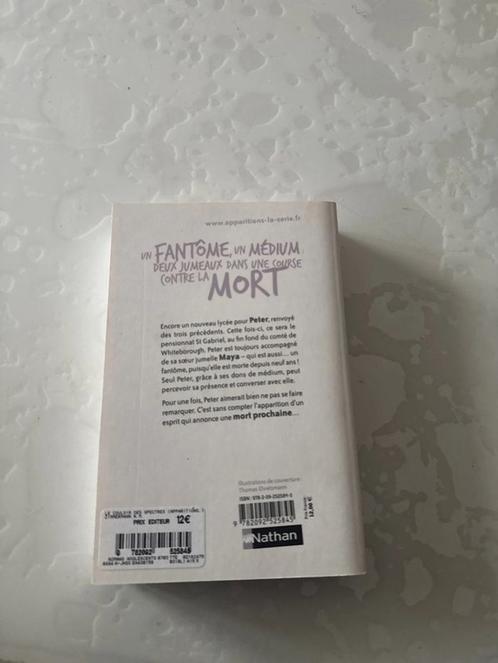 Livre appararitions - le couloir des esprits - n.m. Zimmermann - photo numéro 2