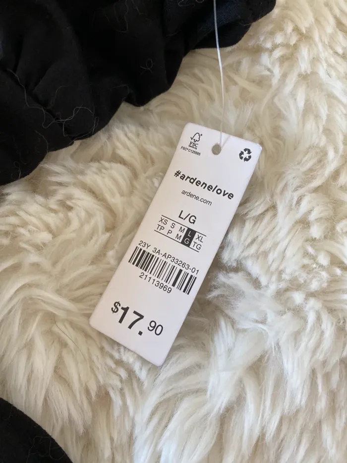 Petite robe noire taille L neuve avec étiquette - photo numéro 6