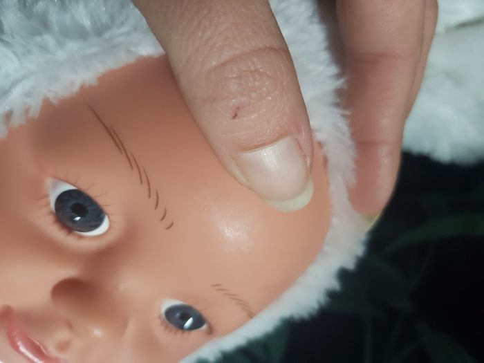 Gros Bébé poupée peluche 50cm collection vintage déguisé + lapin Anne Geddes - photo numéro 10